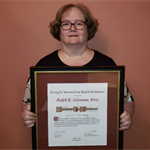 Andrea L. Bertozzi, the 2019 Ralph E. Kleinman Prize recipient