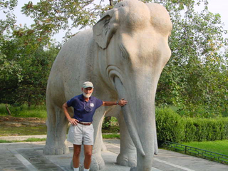 Herb Keller in China.