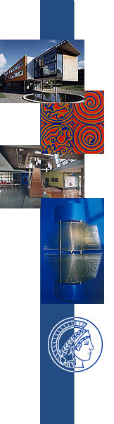 Banner from the Max Planck Institute for the Physics of Complex Systems in Dresden, Germany