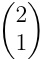(2,1)