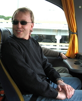 Thorsten Huels during the excursion; photograph by Hinke Osinga