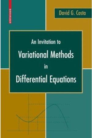 Cover of An Invitation to Variational Methods in Differential Equations