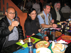 Carlos Pando, Indu Satija, Manuel Caceres, and Mike Henderson