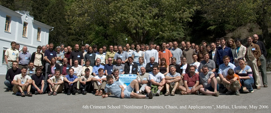 Group photo taken during the first workshop on Wednesday 17 May 2006