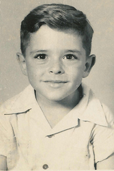 A school picture of John Guckenheimer from 2nd or 3rd grade.