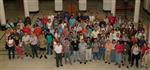Group photo taken at the welcome reception, Monday January 17 2005