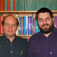 Jim on the left and James on the right